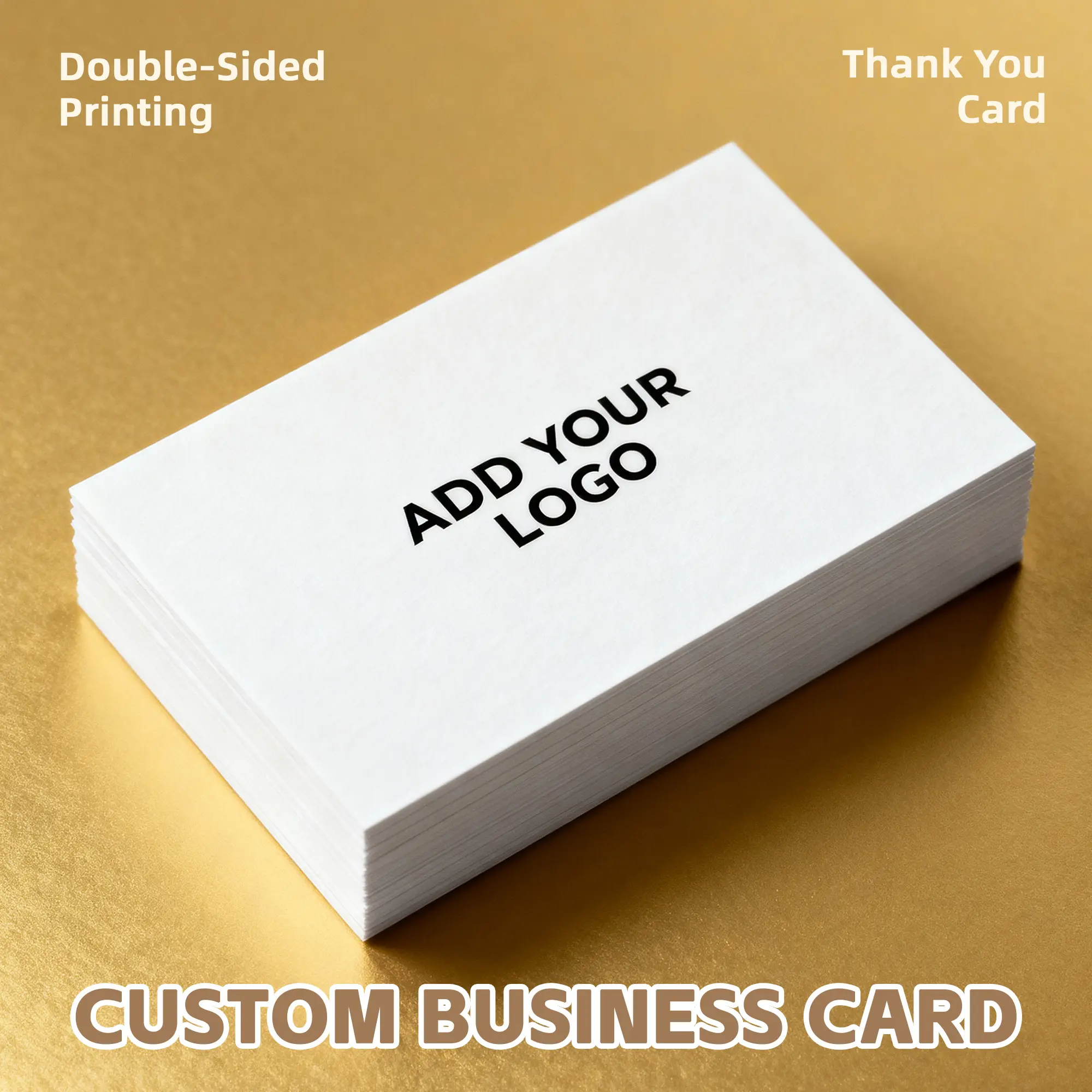 Custom Business Cards with Pictures Personalized Business Cards 50-500Pcs Thank You Cards for Wedding Invitations Postcards