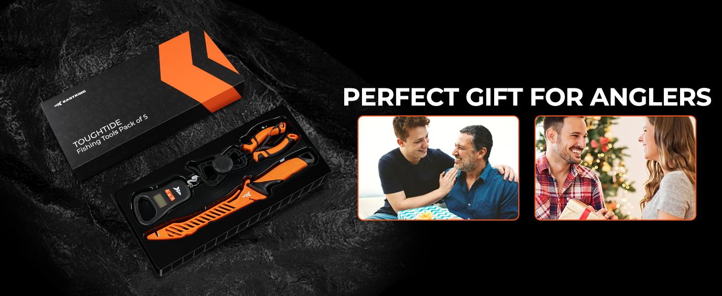 KastKing SteelStream/ ToughTide Fishing Tool Kit - Fishing Pliers with Lanyard, Fillet Knife, Floating Fish Lip Gripper, Fishing Braid Scissors, Tool Retractor, Fishing Hook Remover, Bungee Cords ToughTide Tools Kits Carabiner Outdoorfun KastKing SteelStream/ ToughTide Fishing Tool Kit - Fishing Pliers with Lanyard, Fillet Knife, Floating Fish Lip Gripper, Fishing Braid Scissors, Tool Retractor, Fishing Hook Remover, Bungee Cords ToughTide Tools Kits Carabiner Outdoorfun