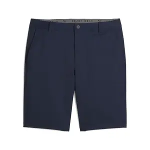 PUMA Mens Dealer 10 Inch Golf Shorts Casual Bottoms Casual Breathable - Blue