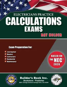 2026 Electricians Practice Calculations Exams By Ray Holder
