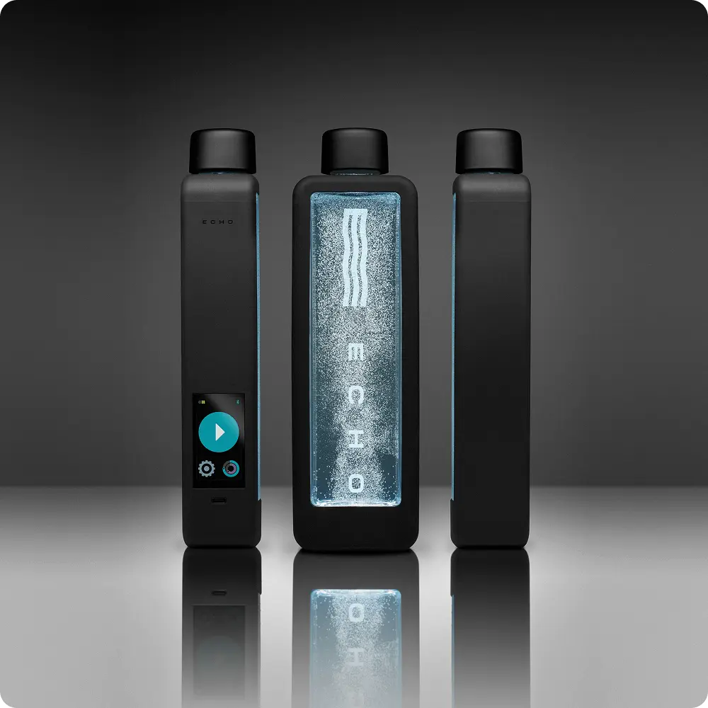 Echo Flask Hydrogen Water Bottle - Reusable Portable Washable Drinkware for Enhanced Performance & Recovery