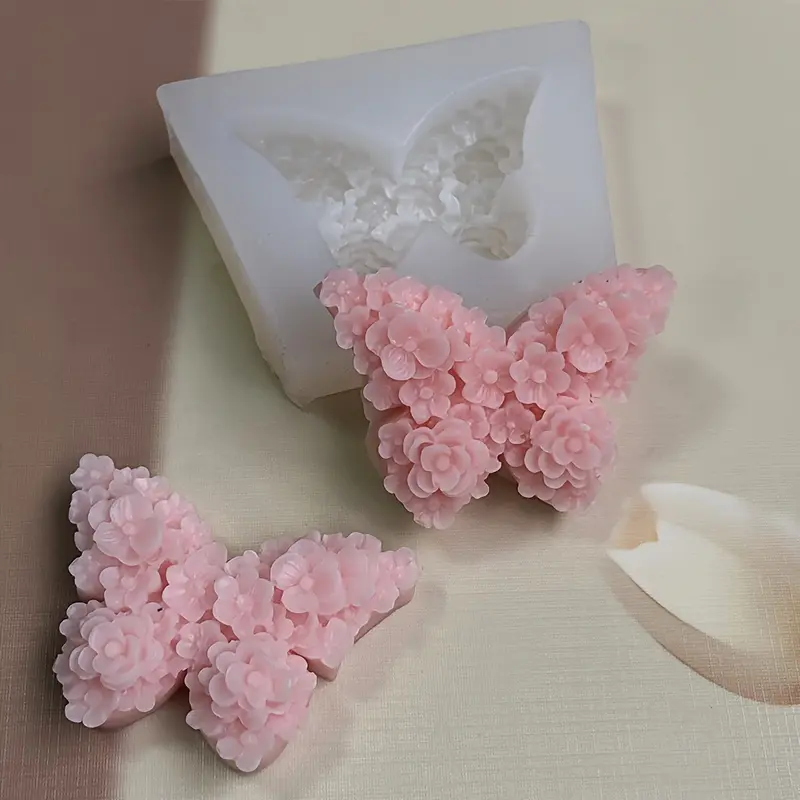 1pc Butterfly Silicone Mold for Decorating - DIY Resin Candle Mold & Home Decor
