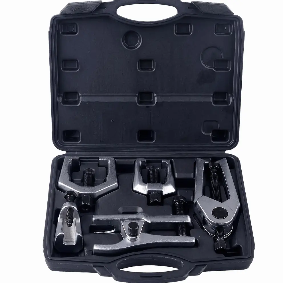 5pcs Front End Service Kit Pitman Arm Puller Ball Joint Tie Rod Removal Tool Kit