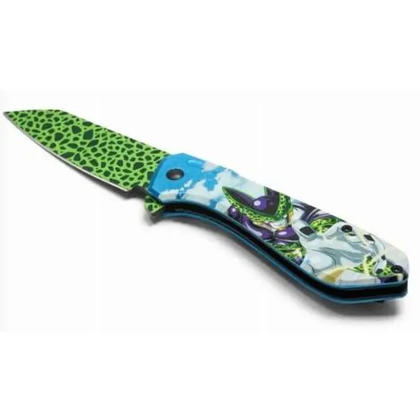 Cell Pocket Knife - DBZ - Dragon Ball Z - 8" Assisted Open