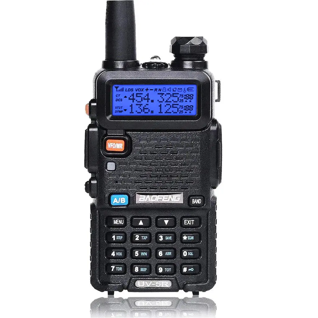 Baofeng UV5R 8 Watt Ham Radio with Original Packaging and No Additional Accessories Included