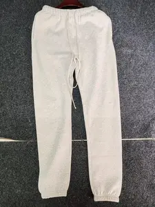 Men's Jogger Light Grey Sweatpants Joggers Unisex  Athletic Cotton Casual Lounge Pants, Comfort Fit Fleece Pants with Pockets