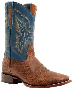 Cody James Men's Elephant Print Western Boot Broad Square Toe - Bcjsp24l7
