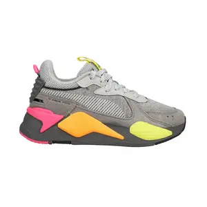 PUMA Kids Boys Rs X Highlighter Lace Up  Sneakers Shoes Casual - Grey