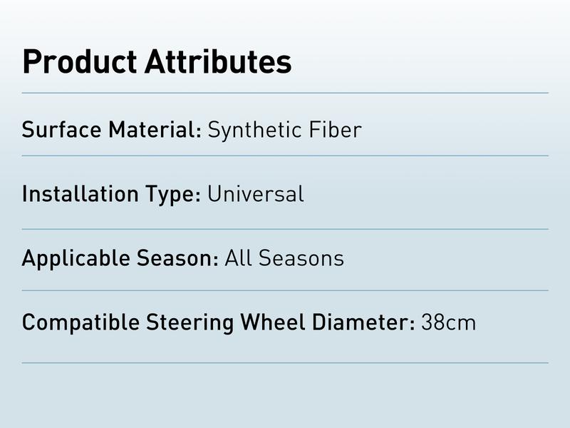 Car Steering Wheel Cover, Non-slip Design Steering Wheel Protector, Universal Car Steering Wheel Cover for 15 Inch, Decor Gadgets, Car Accessories, Men Gifts, Car Essentials, Vehicle, for Racing