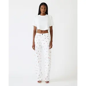 Steve Madden SYDNEE FLORAL JEAN ANTIQUE