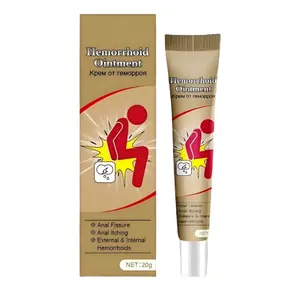 Hemorrhoid Cream, Natural Herbal Hemorrhoids Ointment, External Discomfort Relief, Body Massage Soothing Cream for Men and Women 20g / 0.7oz