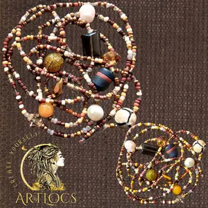 ARTLOCS Golden Sands Waist Beads