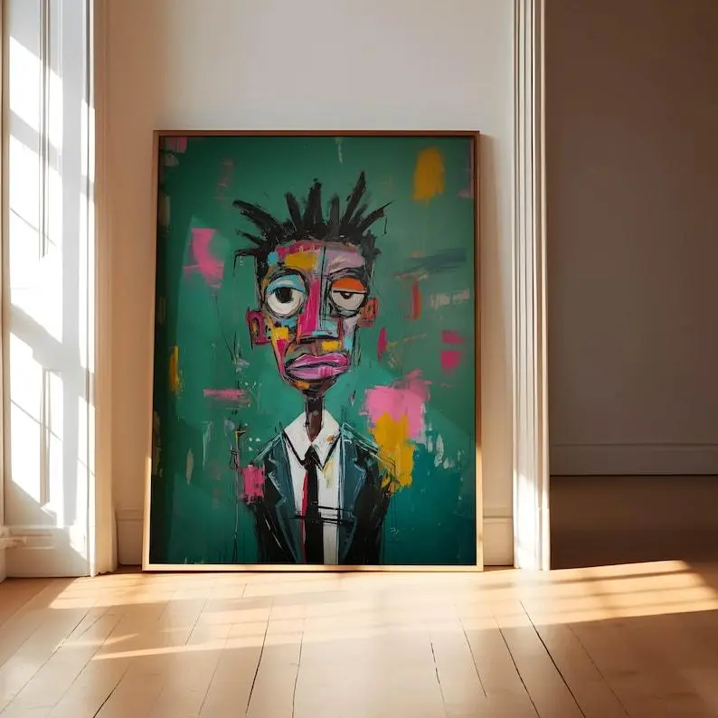 African American Art, Black Man Art, Black Art Prints, Printable Black Art, Abstract Black Art, Afrocentric Art Prints
