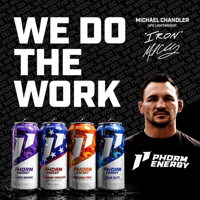 Phorm Energy Drink, Grape Smash Flavor, 200 MG Natural Caffeine From ...