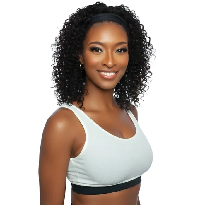 Mane Concept Trill 100% Unprocessed Virgin Remy Hair Glueless Headband Wig - TRHB208 WATER WAVE 18"