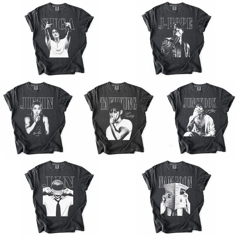 Vintage Arirang Bangtan Comfort Colors Shirt, Gift For Fans Tee