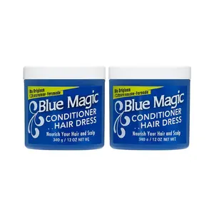 Blue Magic Hair Conditioner, Original Formula, 12oz (Pack of 2)
