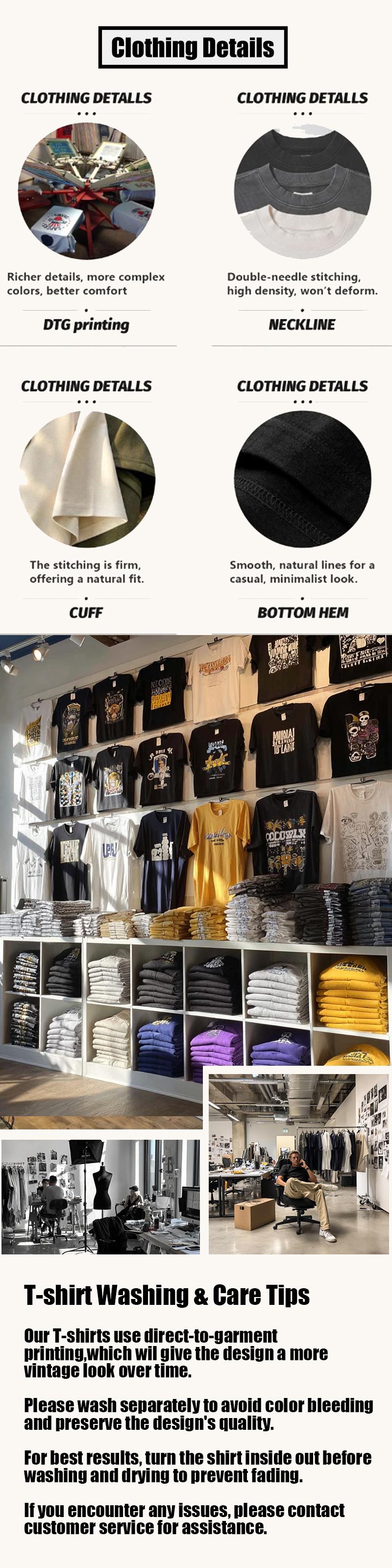 *JoJo's Bizarre Adventure: Steel Ball Run* themed acid wash T-shirt, featuring manga panels of the protagonists Johnny Joestar and Gyro Zeppeli from Part 7, along with the "STEEL BALL RUN" logo - Short Sleeve Cotton Unisex Retro Wash Tee