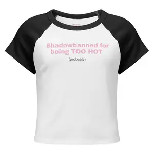 Shadowbanned for being TOO HOT (probably) Women's Crop Top