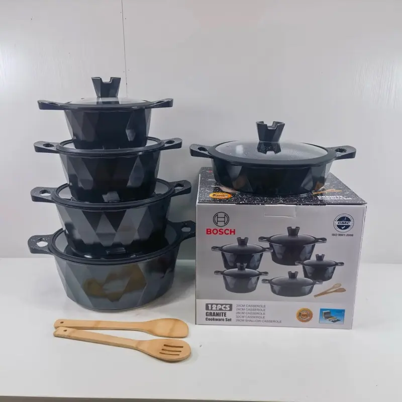 Luxury diamond nonstick  set