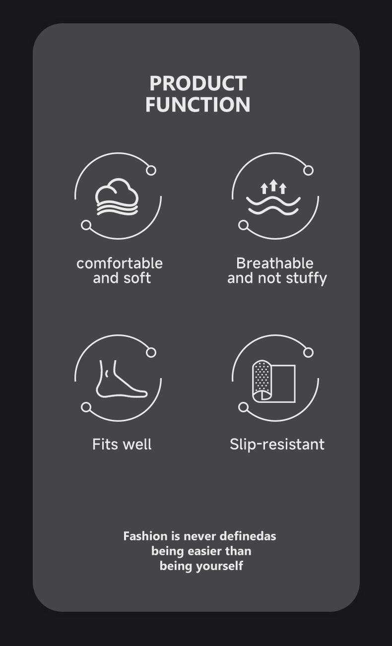 Summer Mens Sandals & Slippers Indoor Outdoor Lazy Shoes Beach Sandals Soft Cushion Arch Support Non-Slip Durable Quick Drying Easy Clean 5cm Heel Height