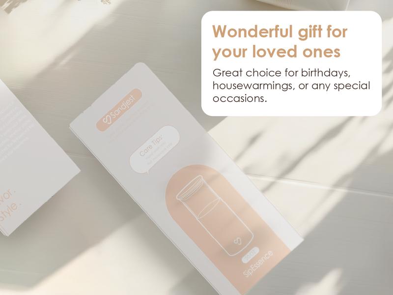 Sandjest 20oz Glass Tumbler with Silicone Sleeve & Straw, Ideal for Hot & Cold Drinks Smoothie Iced Coffee, Aesthetic Cup for Valentine Gift for Women