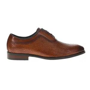 Stacy Adams Mens Keating Oxford Plain Toe Dress Dress Shoes - Brown
