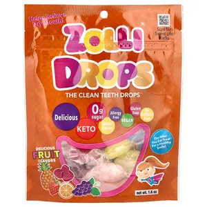 Zollipops Zolli Drops, The Clean Teeth Drops, Delicious Fruit, 1.6 oz