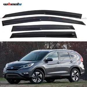 For 2012-2016 Honda CRV All Models | Custom 4Pcs Acrylic Window Visors Rain Guards Deflectors | Scratch Resistant & Easy to Install | Premium Exterior Accessory  #ValentinesGift  #HondaCRVVisors #WindowDeflectors