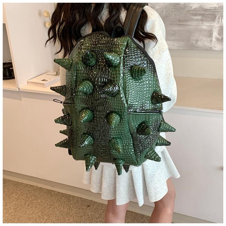 Cool Fried Street Hedgehog Casual Backpack