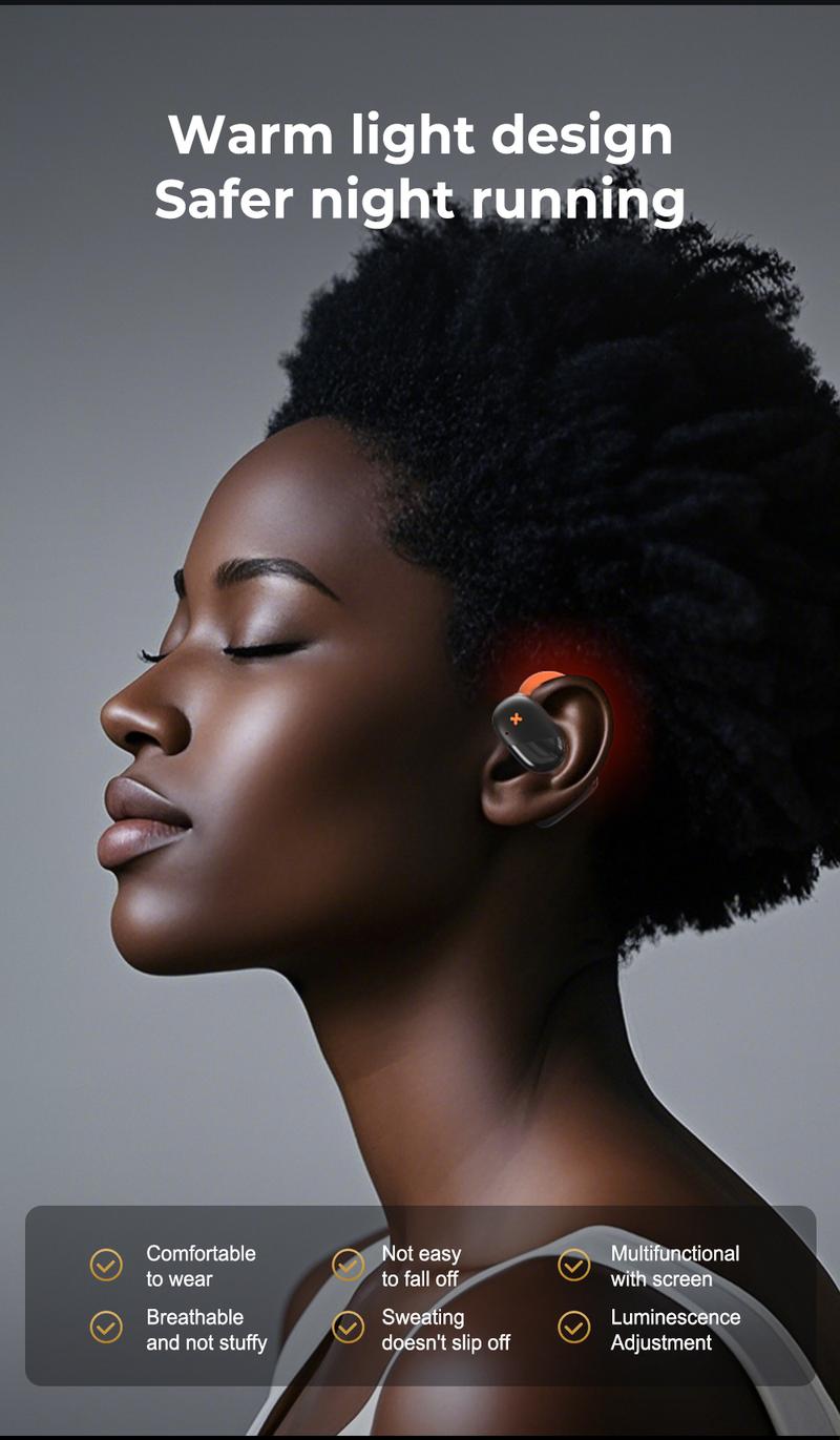 HTC NE33 OWS Open End Earphones with LED Touchscreen & Earphone Illumination High-definition sound quality, waterproof earphones, for Travelers Business & Language Learners HTC NE33 OWS Open End Earphones with LED Touchscreen & Earphone Illumination High-definition sound quality, waterproof earphones, for Travelers Business & Language Learners