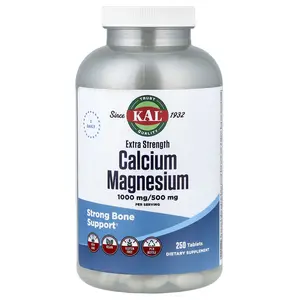 KAL Calcium Magnesium, 250 Tablets