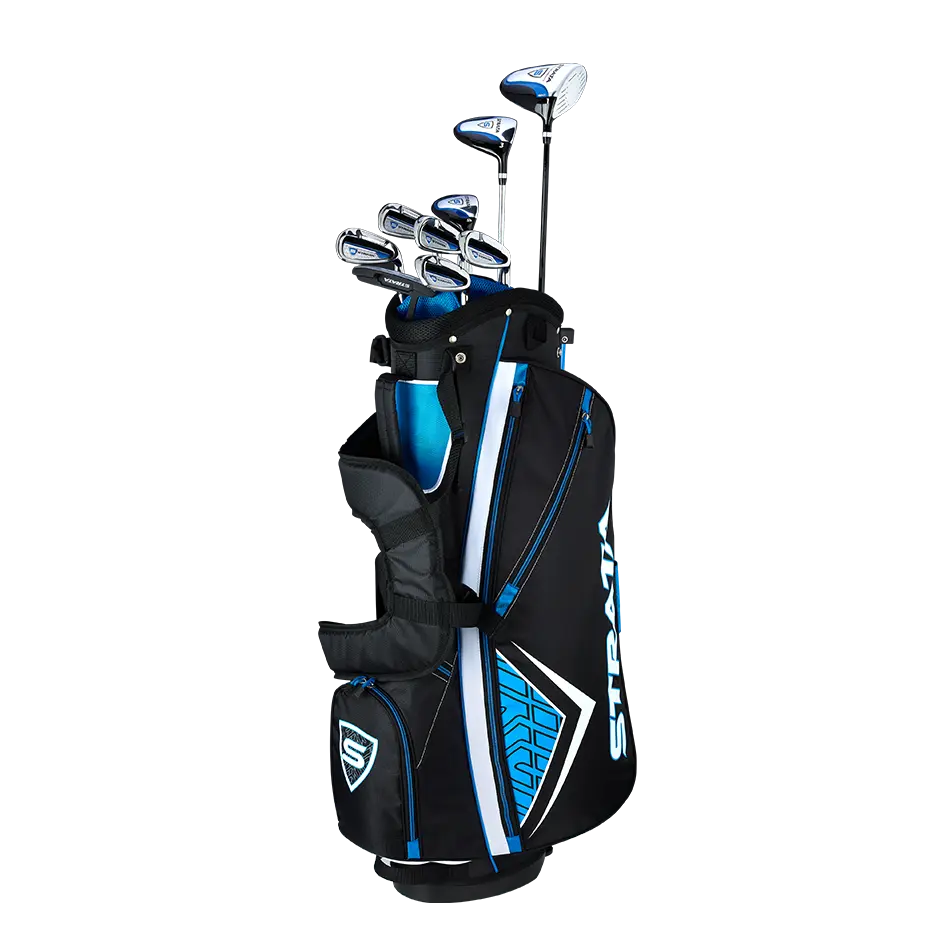 Men's Strata 12-Piece Set in Black/Blue | Size: Standard Mens Regular Flex
