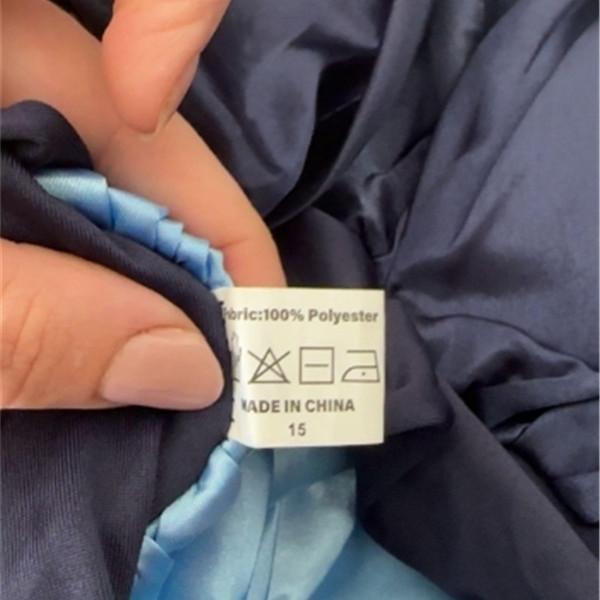 Double Layer Satin Bonnet Silk Like Texture for Sleeping Sleep Cap Hat Hair Bonnets with Elastic Tie Band for Curly Hair Nightcap Gifts for Women