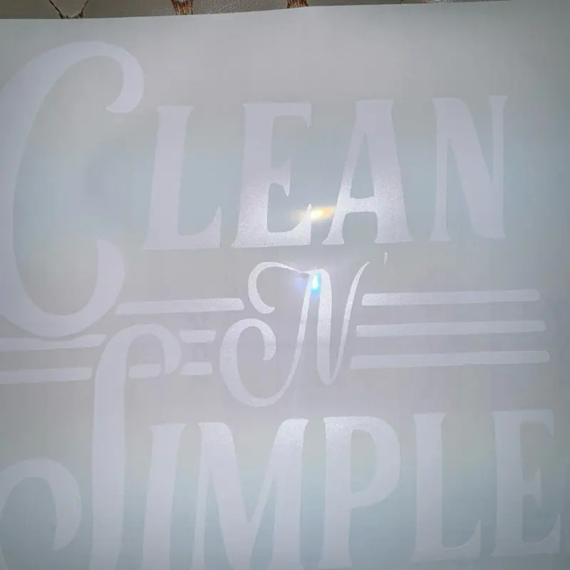 Clean N Simple decal 12x12