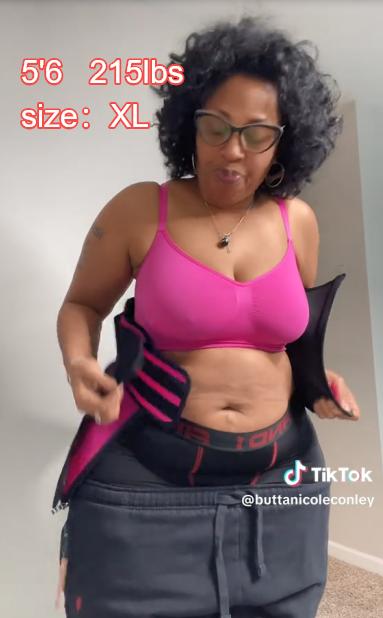 FeelinGirl Women Long Torso Sauna Workout Double Belts Neoprene Sports Waist Belt Corset Waist Cincher Zipper Trimmer Womenswear