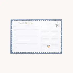 Meal Planning Notepad Meal Planning Notepad