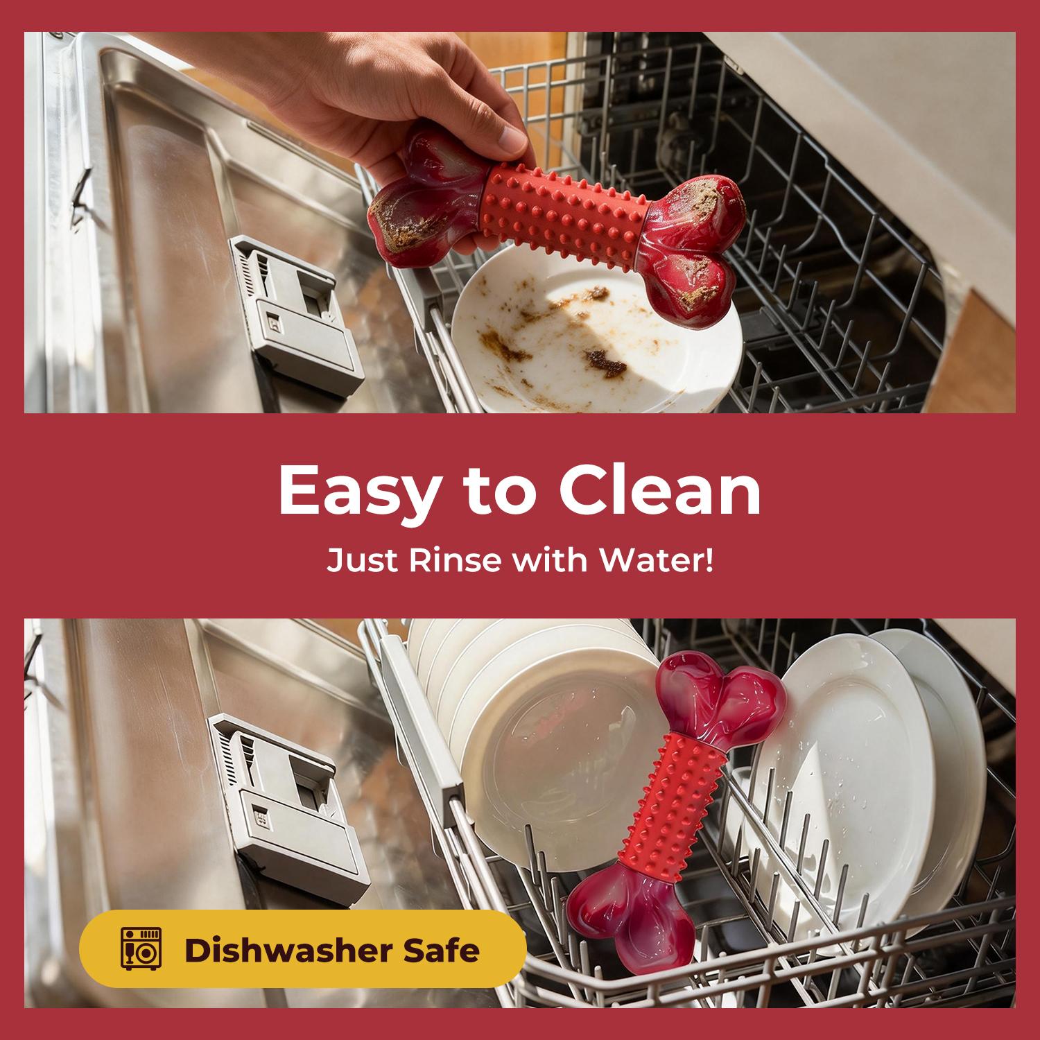 Durable Chew Toy for Strong Dogs, Sturdy Toy for Large Breeds, Indestructible Chew Toy, Interactive Dog Toy, Dog Teeth Grinding Toy, Large Dog Toy, Dog Birthday Toy