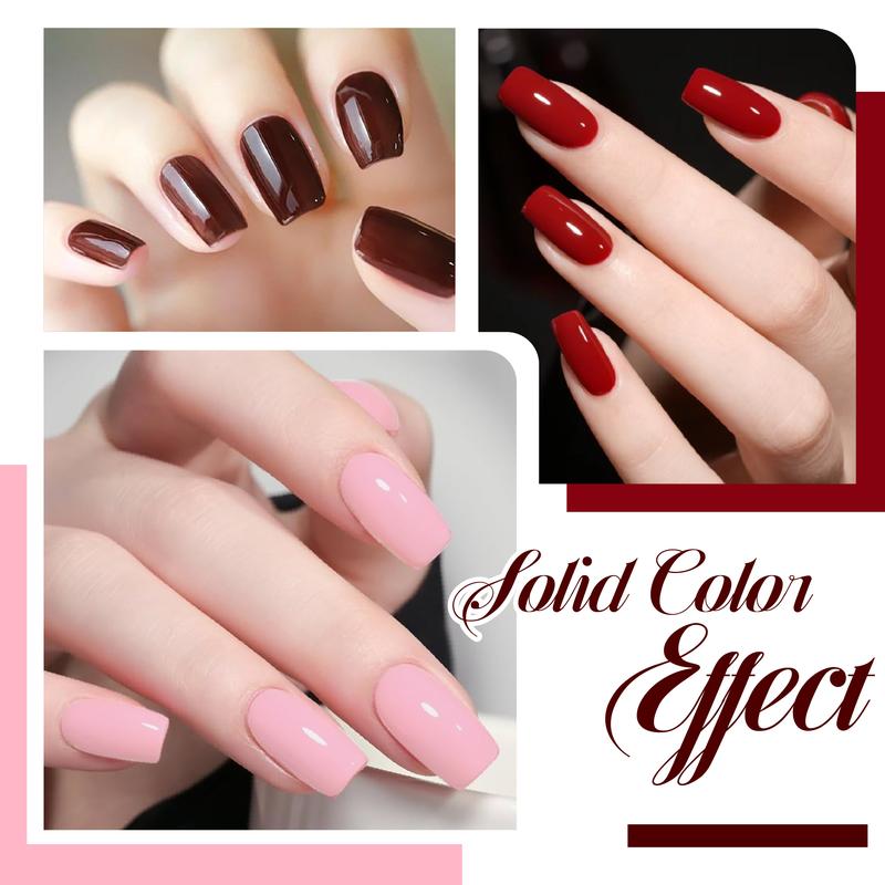 Tencoco 51 Pcs Gel Nail Polish Kit 35 Colors with Crystal Cat Eye Nail Art Tools Set UV Light Translucent Glossy Formula Perfect Gift for Women Manicure