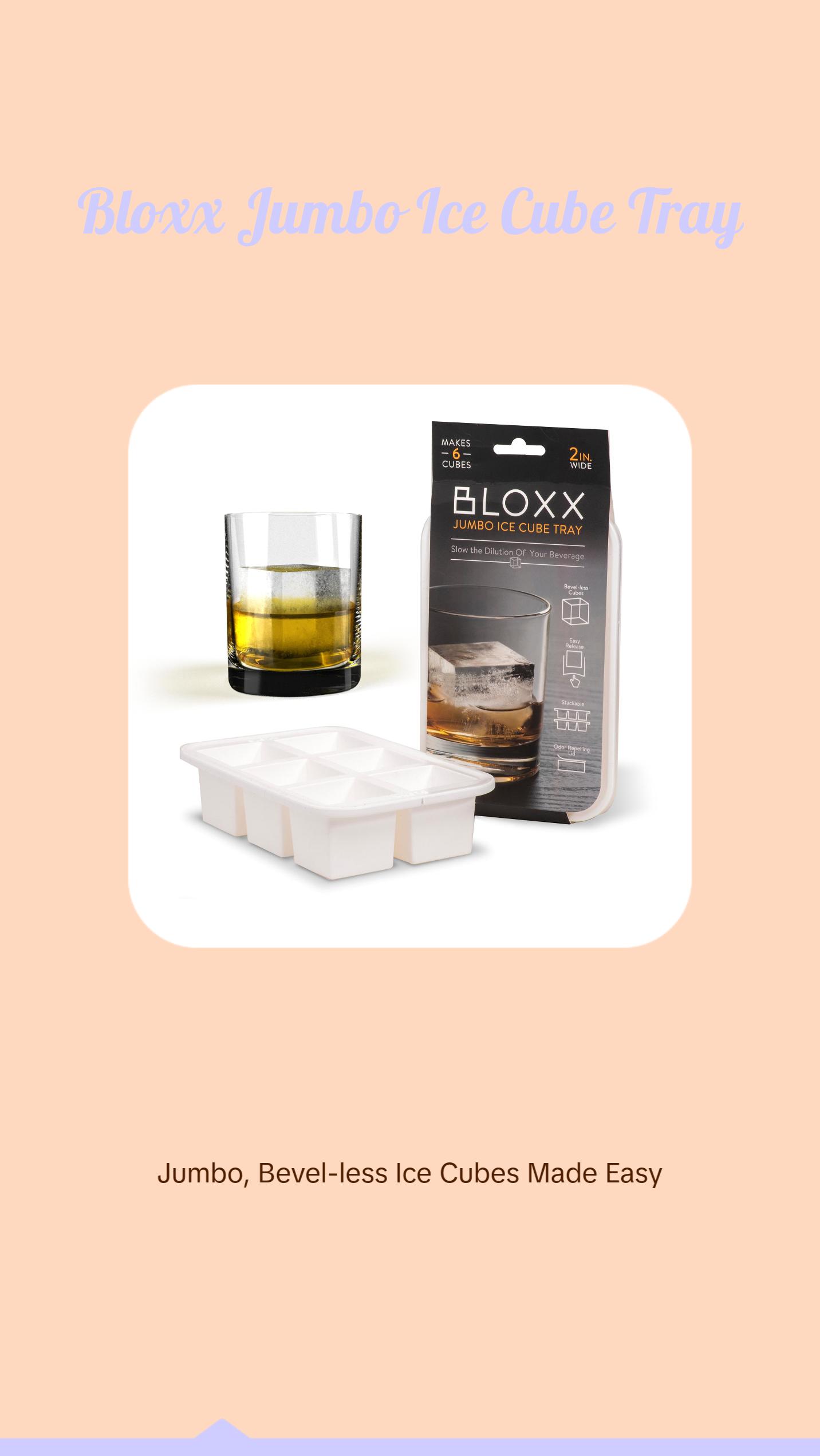 Bloxx Jumbo Ice Cube Tray