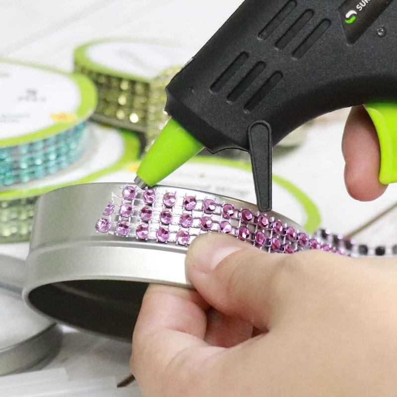 Surebonder Mini Hot Glue Gun High Temperature Glue Gun Kit with 25 All Purpose Clear Glue Sticks for DIY and Crafting