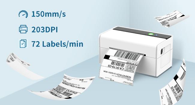 JADENS Bluetooth Label Printer Thermal Shipping Printer Wireless Printer for Small Business & Package, USPS, UPS, Compatible with Phone, iPad, PC JADENS Bluetooth Label Printer Thermal Shipping Printer Wireless Printer for Small Business & Package, USPS, UPS, Compatible with Phone, iPad, PC
