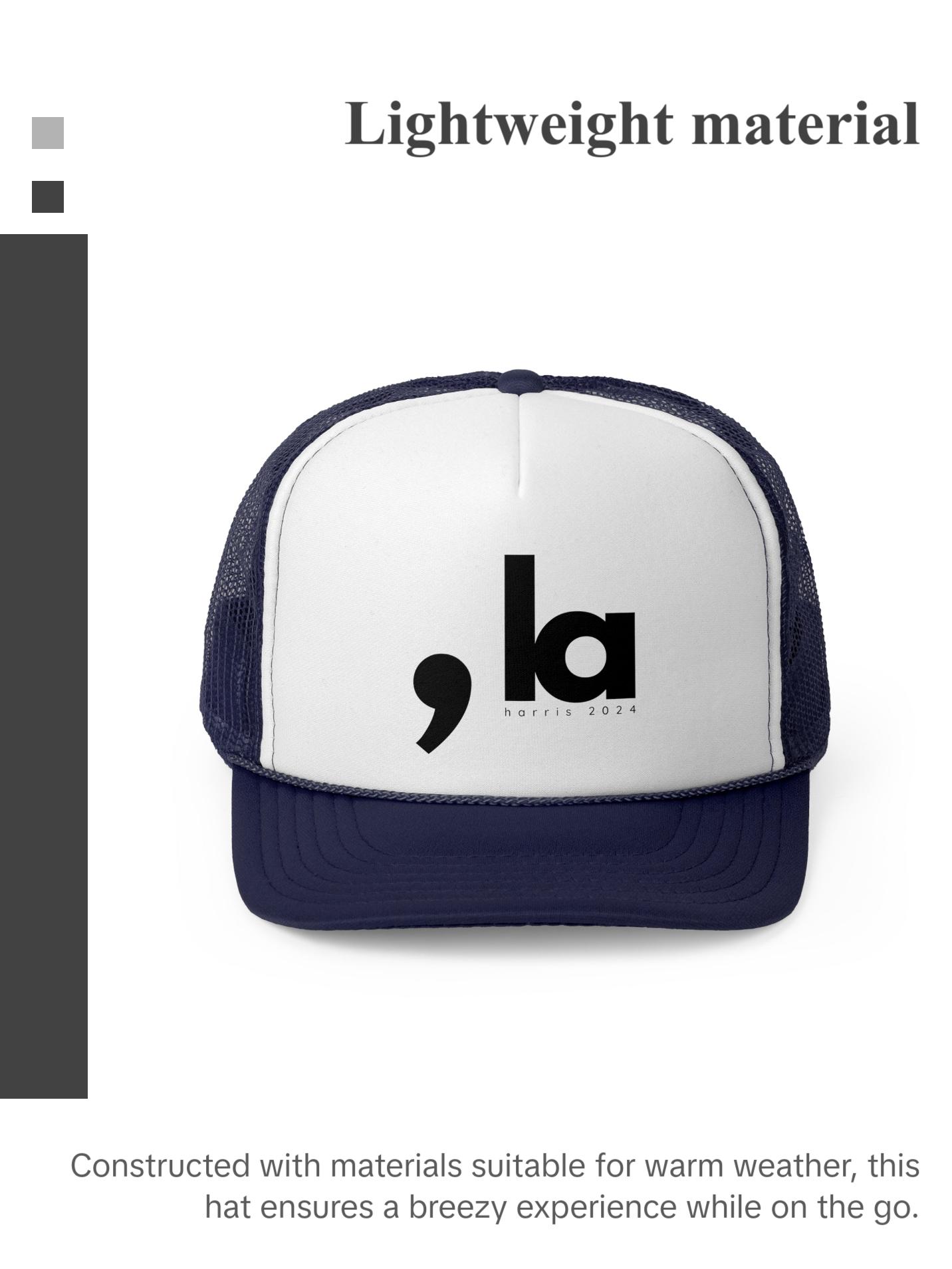 Comma La Hat - Kamala Harris Trucker Hat