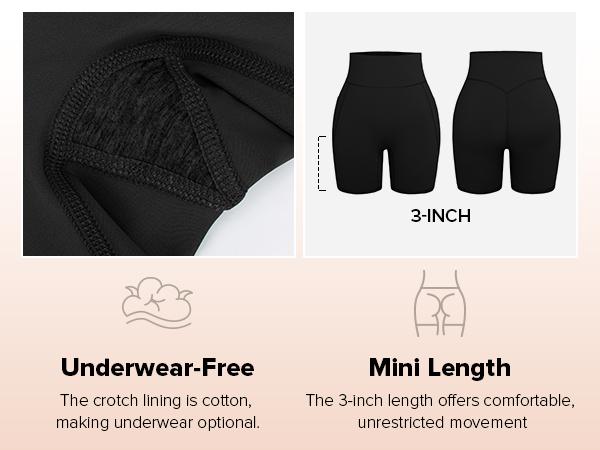 BRXL Women's High-Waisted No Front Seam 5" Biker Shorts - Underwear-Free Buttery Soft Butt Lifting with Pockets & Moisture-Wicking oga Gym Activewear #Volleyball #Running#TikTokMadeMeBuyIt#TikTokShopBacktoSchool#outdoorfun #warmupforholiday