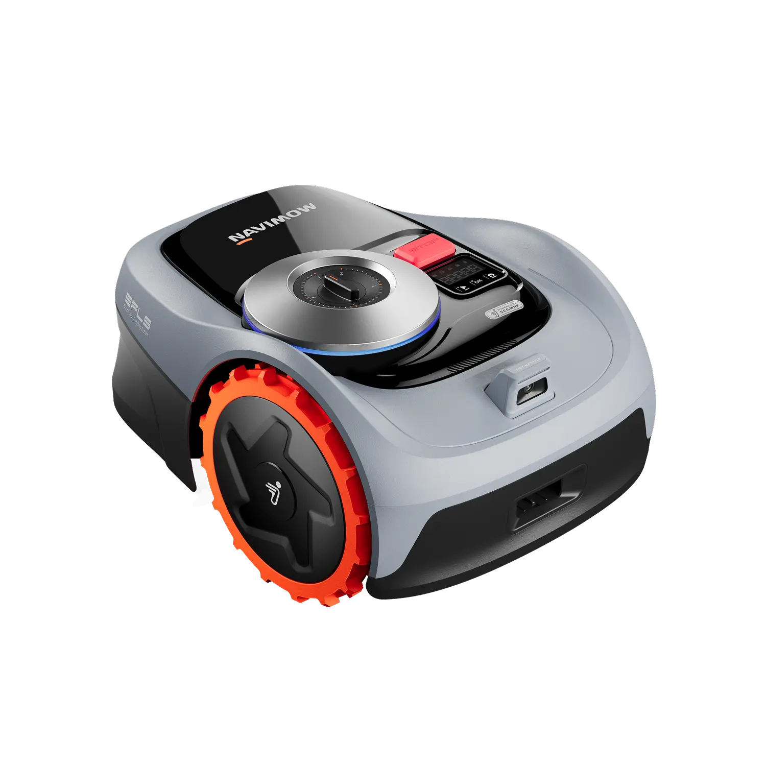 Navimow i105 Robotic Lawn Mower - 0.125 Acre Coverage, Visionfence Built-In Obstacle Avoidance, AI-Assisted Mapping, App Control, Manual Cutting Height Adjustment, AI-Enabled Robotic Grass Trimmer (Tools & Hardware)