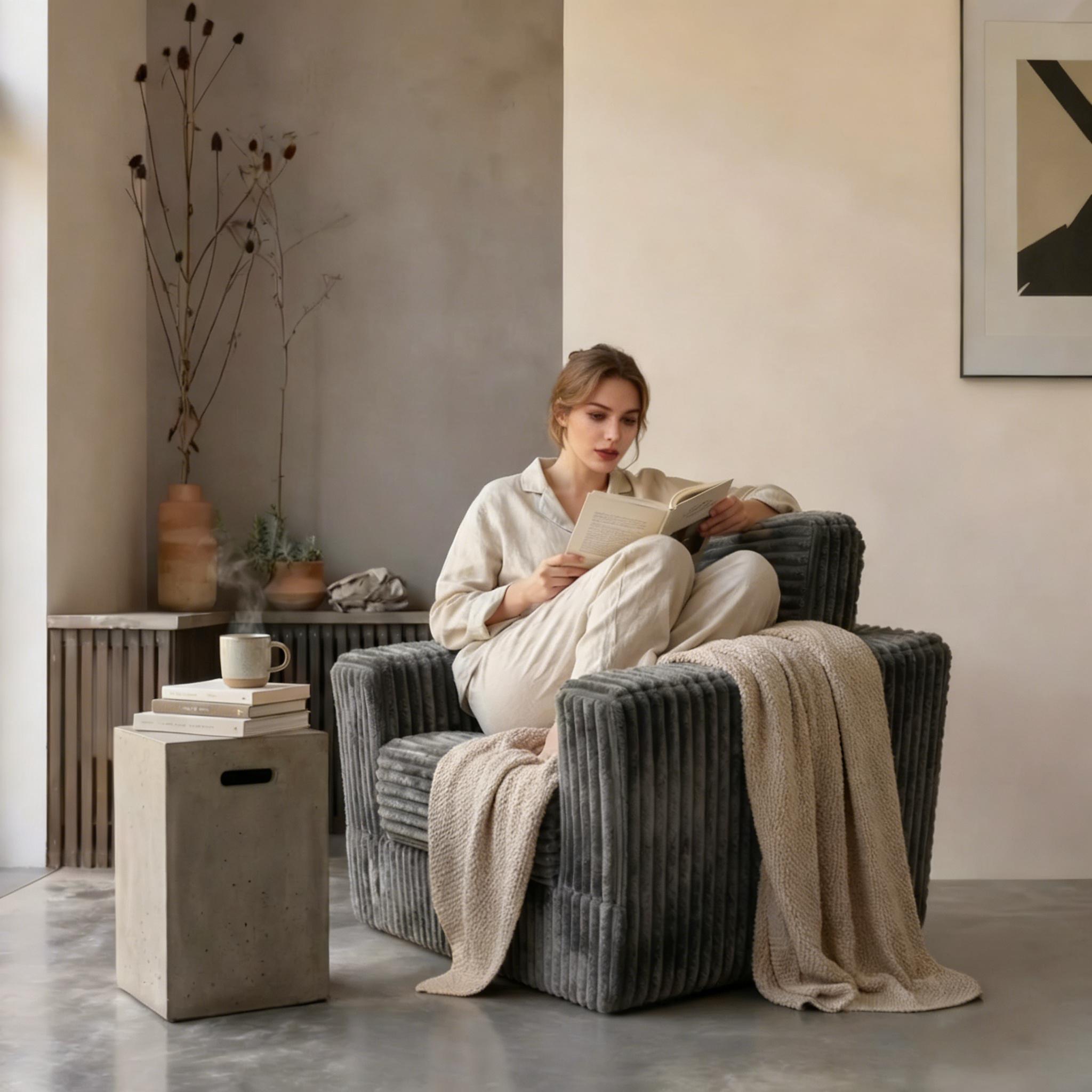 Vintage Suede Aesthetic Sofa - Luxury Modular Sectional without the High Price Tag, The Ultimate Cloud-Like Comfort Floor Sofa for Modern Decor