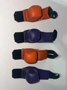 Gamefowl Safety Gloves Protective Vinyl Breeding Muffs for Poultry - Set of Two Pairs in Various Colors for Easy Use and Comfort