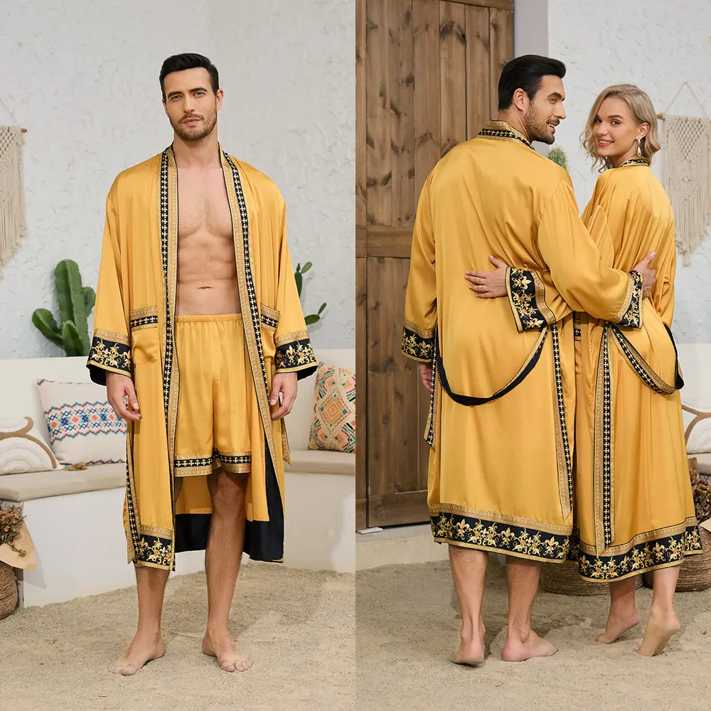 Moyun Weaving Gold (Men's Robe+Shorts)