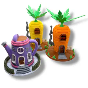 Delightful Tealight Fairy House - Garden Collection - 3D Printed Holiday Decor