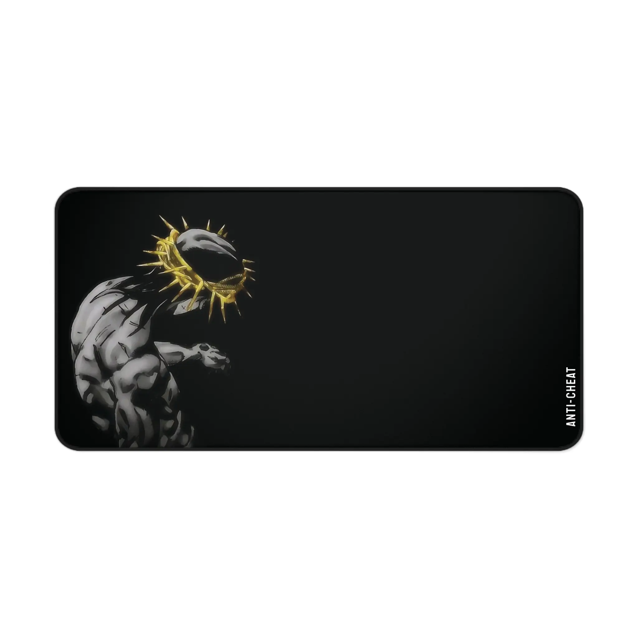 JJBA JESUS Desk Mat | Black Gaming Mousepad Mat